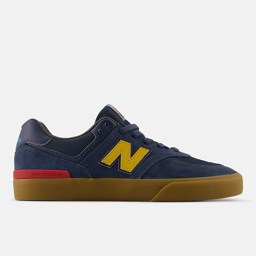 New Balance NB Numeric 574 Vulc Shoes Petrol with Gum